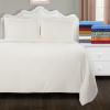 Superior Extra Soft All Season 100% Brushed Cotton Flannel Solid Bedding Duvet Cover Set – Ivory, King/California King Size(Light Blue)