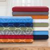 Superior Extra Soft All Season 100% Brushed Cotton Flannel Solid Bedding Sheet Set with Deep Pockets Fitted Sheet – Navy Blue, King Size(Light Blue)