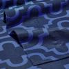 Superior Extra Soft All Season 100% Brushed Cotton Flannel Solid Bedding Sheet Set with Deep Pockets Fitted Sheet – Navy Blue, King Size(Navy Blue Trellis)