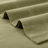 Superior Extra Soft All Season 100% Brushed Cotton Flannel Solid Bedding Sheet Set with Deep Pockets Fitted Sheet – Navy Blue, King Size(Sage)