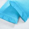 Superior Flannel Cotton Pillowcase Bedding Set, Set Includes: 2 Pillow Covers, Solid Contemporary Bedroom Accent, Modern Traditional Soft, Breathable and Plush, Standard, Navy Blue(Blue)