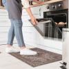 Superior Floral Medallion Washable Rug, Cotton Backing, Pet & Kid Friendly, Easy Care, Modern Rugs for Entry, Living Room, Kitchen, Bedroom, Low Pile Area Rug, Cardinal Collection, 3′ x 5′, Red(Flamingo – Cream)
