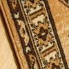Superior Folk Diamond Rustic Eclectic Bohemian Power-Loomed Indoor Area Rug, 3′ x 5′, Red(Brown)