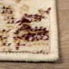 Superior Folk Diamond Rustic Eclectic Bohemian Power-Loomed Indoor Area Rug, 3′ x 5′, Red(Ivory Red)