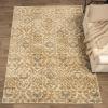 Superior Folk Diamond Rustic Eclectic Bohemian Power-Loomed Indoor Area Rug, 3′ x 5′, Red(Sage)