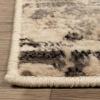Superior Folk Diamond Rustic Eclectic Bohemian Power-Loomed Indoor Area Rug, 3′ x 5′, Red(Slate)