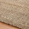Superior Fringed Bohemian Jute Area Rug, 6′ x 9′, Natural(6″ x 72″ (Rectangular))