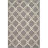 Superior Handmade Indoor Area Rug with Fringes, Reversible Floor Decor for Office, Living Room, Dining, Kitchen Floors, Bedroom, Entry, Handwoven Rugs, Bohemian Jute Collection, 3′ x 5′, Natural Jute(Grey)