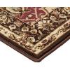 Superior Handmade Indoor Area Rug with Fringes, Reversible Floor Decor for Office, Living Room, Dining, Kitchen Floors, Bedroom, Entry, Handwoven Rugs, Bohemian Jute Collection, 3′ x 5′, Natural Jute(Multi Colored)