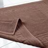 Superior Heavyweight Cotton Bath Mats, Bath Rugs For Bathroom Accessories, Washable Rug For Shower, Bath, Toilet, Modern Decor, No Backing, Luxury Hotel And Spa Quality, Set of 2, 22″ x 35″, Taupe(Mocha)