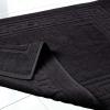 Superior Heavyweight Cotton Bath Mats, Bath Rugs For Bathroom Accessories, Washable Rug For Shower, Bath, Toilet, Modern Decor, No Backing, Luxury Hotel And Spa Quality, Set of 2, 22″ x 35″, Taupe(Black)