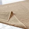 Superior Heavyweight Cotton Bath Mats, Bath Rugs For Bathroom Accessories, Washable Rug For Shower, Bath, Toilet, Modern Decor, No Backing, Luxury Hotel And Spa Quality, Set of 2, 22″ x 35″, Taupe(Taupe)