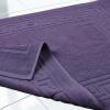 Superior Heavyweight Cotton Bath Mats, Bath Rugs For Bathroom Accessories, Washable Rug For Shower, Bath, Toilet, Modern Decor, No Backing, Luxury Hotel And Spa Quality, Set of 2, 22″ x 35″, Taupe(Royal Purple)