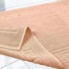 Superior Heavyweight Cotton Bath Mats, Bath Rugs For Bathroom Accessories, Washable Rug For Shower, Bath, Toilet, Modern Decor, No Backing, Luxury Hotel And Spa Quality, Set of 2, 22″ x 35″, Taupe(Peach)
