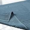 Superior Heavyweight Cotton Bath Mats, Bath Rugs For Bathroom Accessories, Washable Rug For Shower, Bath, Toilet, Modern Decor, No Backing, Luxury Hotel And Spa Quality, Set of 2, 22″ x 35″, Taupe(Sapphire)