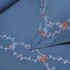 Superior Helena 100% Premium Cotton Twill Fabric Full/Queen Embroidered Duvet Set