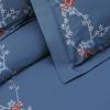 Superior Helena 100% Premium Cotton Twill Fabric Full/Queen Embroidered Duvet Set