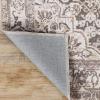 Superior Indoor Area Rug, Aesthetic Home Decor, Floor Rugs for Living Room, Office, Kitchen, Entryway, Dining, Southwestern Geometric, Ren Collection, Blue Orange, 5′ x 7′ 6″, Blue Orange(Beige Brown)