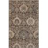 Superior Indoor Area Rug, Jute Backed, Modern Oriental Floral Damask Floor Decor for Office, Living Room, Bedroom, Entryway, Dining/Kitchen, Hardwood, Tile, Augusta Collection, 8′ x 10′, Blue Beige(Light Blue – Z)