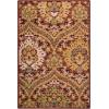 Superior Indoor Area Rug, Jute Backed, Modern Oriental Floral Damask Floor Decor for Office, Living Room, Bedroom, Entryway, Dining/Kitchen, Hardwood, Tile, Augusta Collection, 8′ x 10′, Blue Beige(Red – Z)
