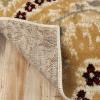 Superior Indoor Area Rug, Jute Backed, Modern Oriental Floral Damask Floor Decor for Office, Living Room, Bedroom, Entryway, Dining/Kitchen, Hardwood, Tile, Augusta Collection, 8′ x 10′, Blue Beige(Camel)