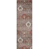 Superior Indoor Area Rug, Jute Backed, Modern Oriental Floral Damask Floor Decor for Office, Living Room, Bedroom, Entryway, Dining/Kitchen, Hardwood, Tile, Augusta Collection, 8′ x 10′, Blue Beige(Rust – Z)