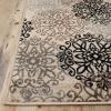 Superior Indoor Area Rug, Jute Backed, Perfect for Entryway, Office, Living/Dining Room, Bedroom, Kitchen, Hardwood Floor, Floral Scroll Decor, Leigh Collection, 5′ x 8′, Multi-Colored(A Multi Colored)