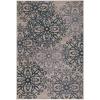 Superior Indoor Area Rug, Jute Backed, Perfect for Entryway, Office, Living/Dining Room, Bedroom, Kitchen, Hardwood Floor, Floral Scroll Decor, Leigh Collection, 8′ x 10′, Multi-Colored(Oatmeal)