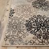 Superior Indoor Area Rug, Jute Backed, Perfect for Entryway, Office, Living/Dining Room, Bedroom, Kitchen, Hardwood Floor, Floral Scroll Decor, Leigh Collection, 8′ x 10′, Multi-Colored(Multi-colored)