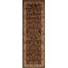 Superior Indoor Area Rug, Jute Backed Rugs for Bedroom, Living/Dining Room, Office, Kitchen, Traditional Floral Scroll Floor Decor, Heritage Collection, Ivory, 9′ x 12′(Mocha)
