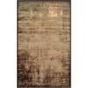 Superior Indoor Area Rug, Jute Backing, Abstract Rugs for Entryway, Kitchen Floors, Office Floor Cover, Modern Rugs, Afton Acid Wash Collection, 5′ x 5′, Auburn(Slate)