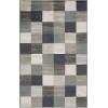 Superior Indoor Area Rug, Jute Backing, Geometric Tile Block Floor Decor for Office, Living Room, Dining, Kitchen Floors, Bedroom, Entryway, Modern Rugs, Rockaway Collection, 5′ x 8′, Rivulet