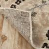 Superior Indoor Area Rug, Jute Backing, Modern Aesthetic, Vintage Floral Oriental Rugs, Home Decor for Entry, Dining, Kitchen, Augusta Collection, 8′ x 8′, Beige/Brown(Beige)
