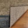 Superior Indoor Area Rug, Jute Backing, Modern Plush Rugs for Entryway, Kitchen Floors, Office Floor Cover, Color Block Rugs, Clifton Collection, 4′ x 6′, Beige/Blue(Beige-blue – Z)