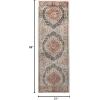 Superior Indoor Area Rug, Jute Backing, Modern Plush Rugs for Entryway, Living Room, Kitchen Floors, Bedroom, Hallway, Office Floor Cover, Abstract Rugs, Cobblestone Collection,4′ x 6′, Brown Beige(Ginger)