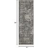 Superior Indoor Area Rug, Jute Backing, Modern Plush Rugs for Entryway, Living Room, Kitchen Floors, Bedroom, Hallway, Office Floor Cover, Abstract Rugs, Cobblestone Collection,4′ x 6′, Brown Beige(Black)