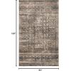 Superior Indoor Area Rug, Jute Backing, Modern Plush Rugs for Entryway, Living Room, Kitchen Floors, Bedroom, Hallway, Office Floor Cover, Abstract Rugs, Cobblestone Collection,4′ x 6′, Brown Beige(Baby Blue – Z)