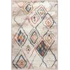 Superior Indoor Area Rug, Jute Backing, Modern Plush Rugs for Entryway, Living Room, Kitchen Floors, Bedroom, Hallway, Office Floor Cover, Abstract Rugs, Cobblestone Collection,4′ x 6′, Brown Beige(2′ X 3′)