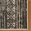 Superior Indoor Area Rug, Jute Backing, Modern Plush Rugs for Entryway, Living Room, Kitchen Floors, Bedroom, Hallway, Office Floor Cover, Abstract Rugs, Cobblestone Collection,4′ x 6′, Brown Beige(Baby Blue – Z)