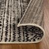 Superior Indoor Area Rug, Jute Backing, Modern Plush Rugs for Entryway, Living Room, Kitchen Floors, Bedroom, Hallway, Office Floor Cover, Abstract Rugs, Cobblestone Collection,4′ x 6′, Brown Beige(Baby Blue – Z)