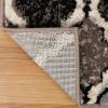 Superior Indoor Area Rug, Jute Backing, Modern Plush Rugs for Hallway, Living, Dining Room, Office, Kitchen, Geometric Trellis Floor Decor, Viking Collection, 8′ x 8′, Ivory(Ivory – Z)