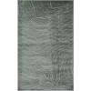 Superior Indoor Area Rug, Jute Backing, Plush Carpet Cover, for Hallways, Entry, Office, Plush Floor Cover, Modern Wood Grain, Abstract Lines, Veer Collection, 8′ x 10′, Black(Slate)
