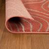 Superior Indoor Area Rug, Jute Backing, Plush Carpet Cover, for Hallways, Entry, Office, Plush Floor Cover, Modern Wood Grain, Abstract Lines, Veer Collection, 8′ x 10′, Black(Coral)