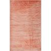 Superior Indoor Area Rug, Jute Backing, Plush Carpet Cover, for Hallways, Entry, Office, Plush Floor Cover, Modern Wood Grain, Abstract Lines, Veer Collection, 8′ x 10′, Black(Coral)
