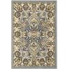 Superior Indoor Area Rug, Jute Backing, Plush Floral Rugs for Entryway, Kitchen Floors, Office Floor Cover, Traditional Oriental Rugs, Lille Collection, 5′ x 8′, Brown(Grey)