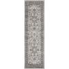 Superior Indoor Area Rug, Jute Backing, Rugs for Entryway, Dining, Kitchen, Bedroom Floors, Traditional Floor Decor, Oriental Medallion Indoor Rug, Glendale Collection, 2′ x 3′, Brown(Rivulet)