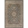 Superior Indoor Area Rug, Jute Backing, Rugs for Entryway, Dining, Kitchen, Bedroom Floors, Traditional Floor Decor, Oriental Medallion Indoor Rug, Glendale Collection, 2′ x 3′, Brown(Grey)
