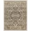 Superior Indoor Area Rug, Jute Backing, Rugs for Entryway, Dining, Kitchen, Bedroom Floors, Traditional Floor Decor, Oriental Medallion Indoor Rug, Glendale Collection, 2′ x 3′, Brown(Green)