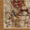 Superior Indoor Area Rug, Jute Backing, Soft Modern Rugs for Entryway, Kitchen Floors, Office Floor Cover, Floral Medallion Rugs, Rangoli Collection, 7′ x 9′, Maroon(Maroon)