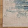 Superior Indoor Area Rug, Jute Backing, Soft Modern Rugs for Entryway, Kitchen Floors, Office Floor Cover, Floral Medallion Rugs, Rangoli Collection, 7′ x 9′, Maroon(Blue Beige – Z)